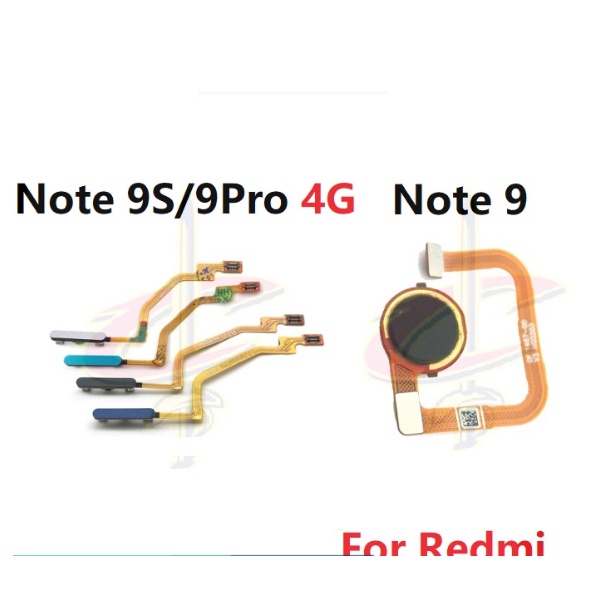 Fingerprint scanner For Xiaomi redmi Note 9 Pro 9S home button | Shopee ...