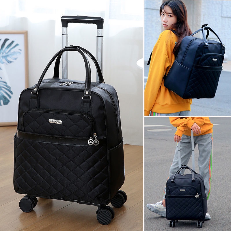 Universal Wheel Backpack Shortdistance Travel Bag Trolley Bag Male