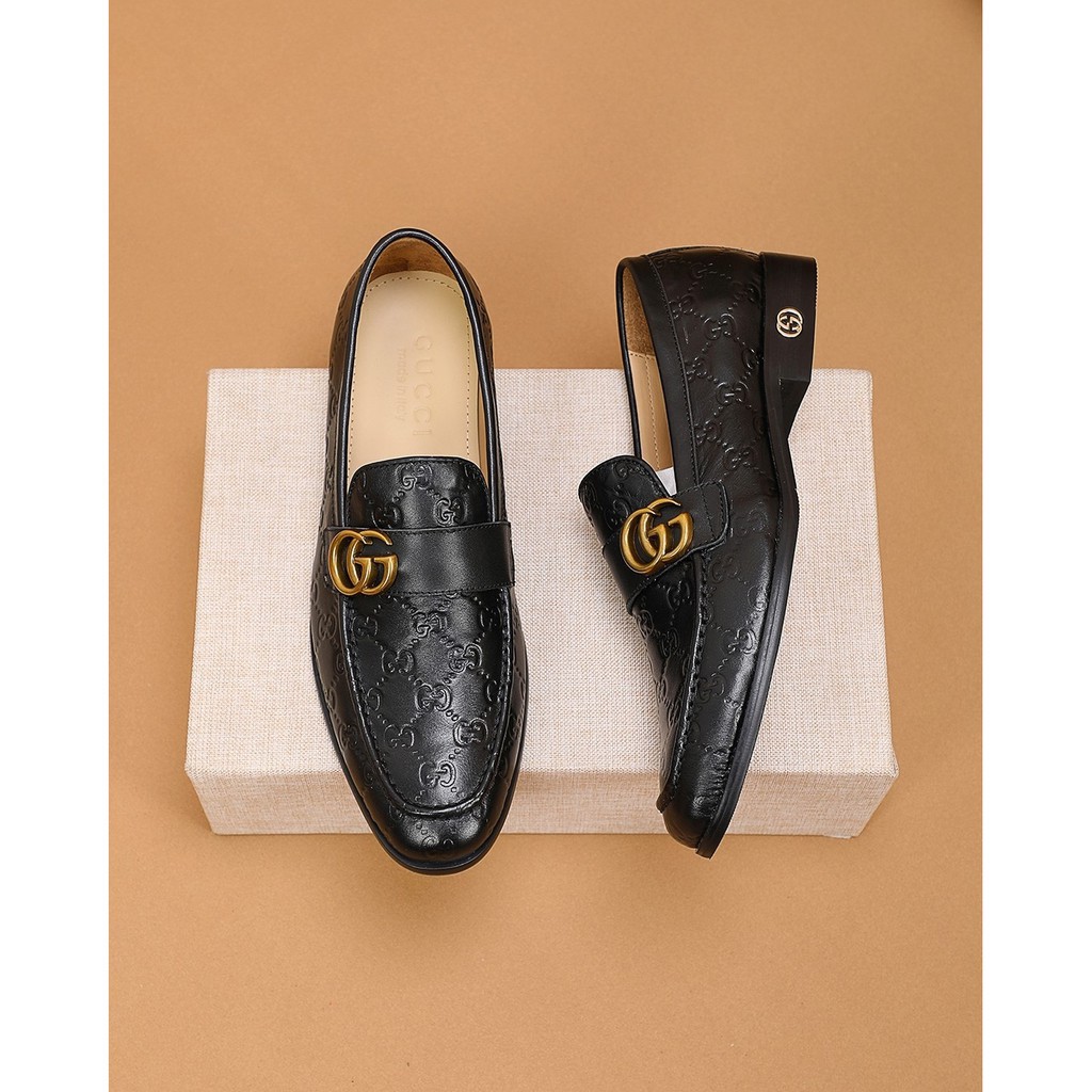 Gucci flat cheap shoes men