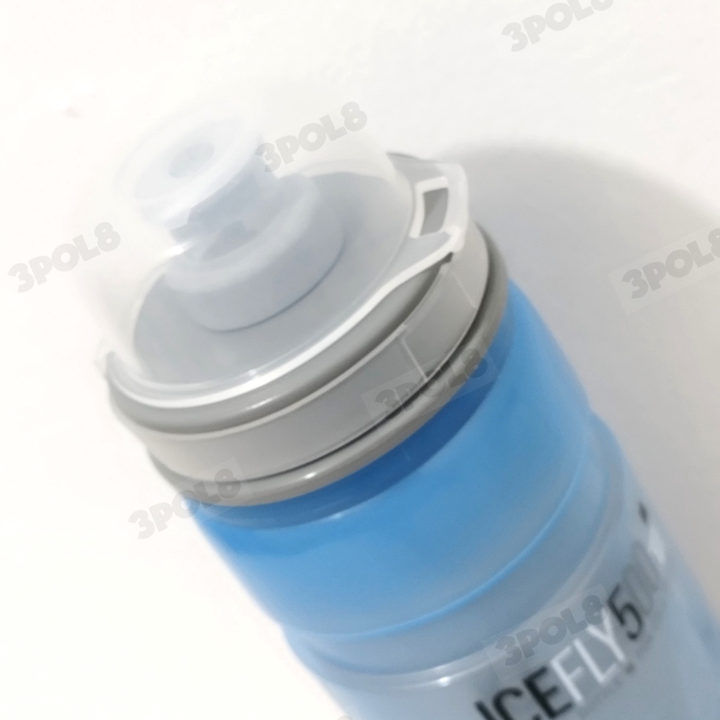 Elite Bottles Icefly 500ml Bike Squeezable Insulated Water Bottle Ice ...