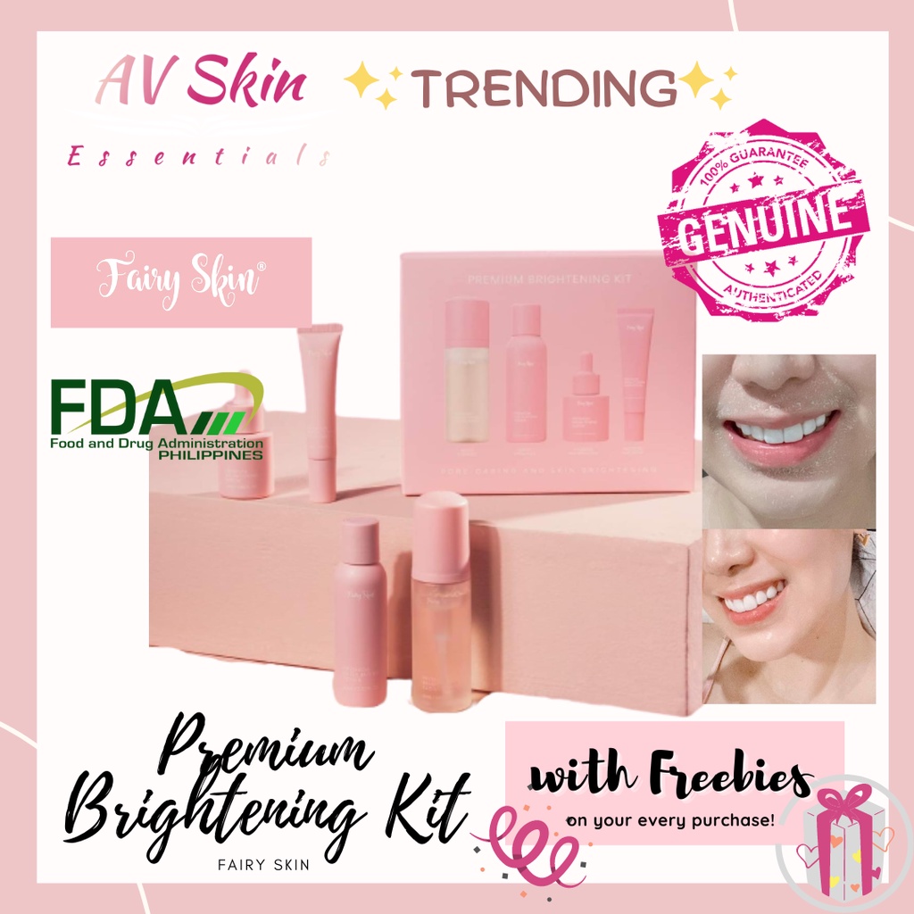 (COD) Fairy Skin Premium Brightening Kit ONHAND | Shopee Philippines