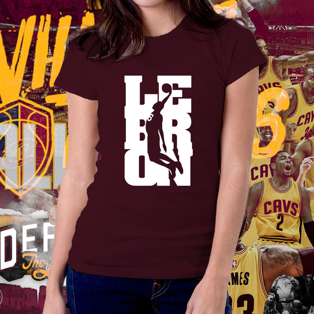 Cleveland Caveliers Nba Basketball Cavs Tshirt For Women 06 Shopee Philippines