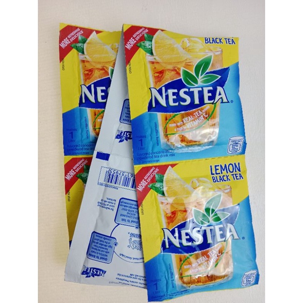 Nestea Flavored Concentrated Powdered Tea Drink Mix Lemon Black Tea 6 X