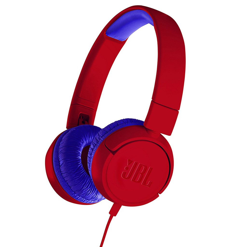 JBL JR300 Kids On-Ear Headphones (Ice Blue / Spider Red) | Shopee ...