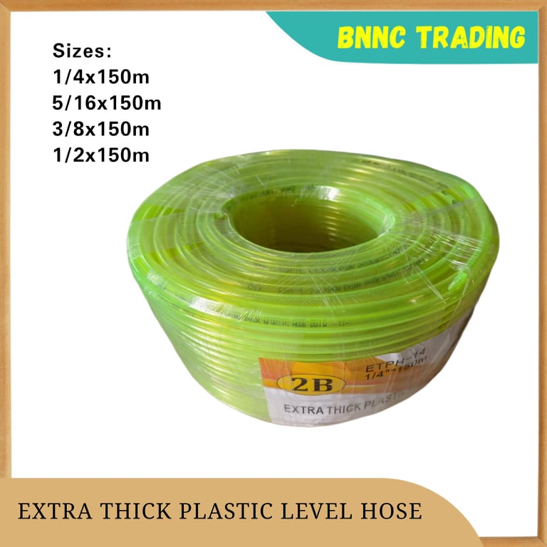 EXTRA THICK PLASTIC LEVEL HOSE SOLD PER ROLL *1/4 *5/16 *3/8 *1/2 Shopee Philippines