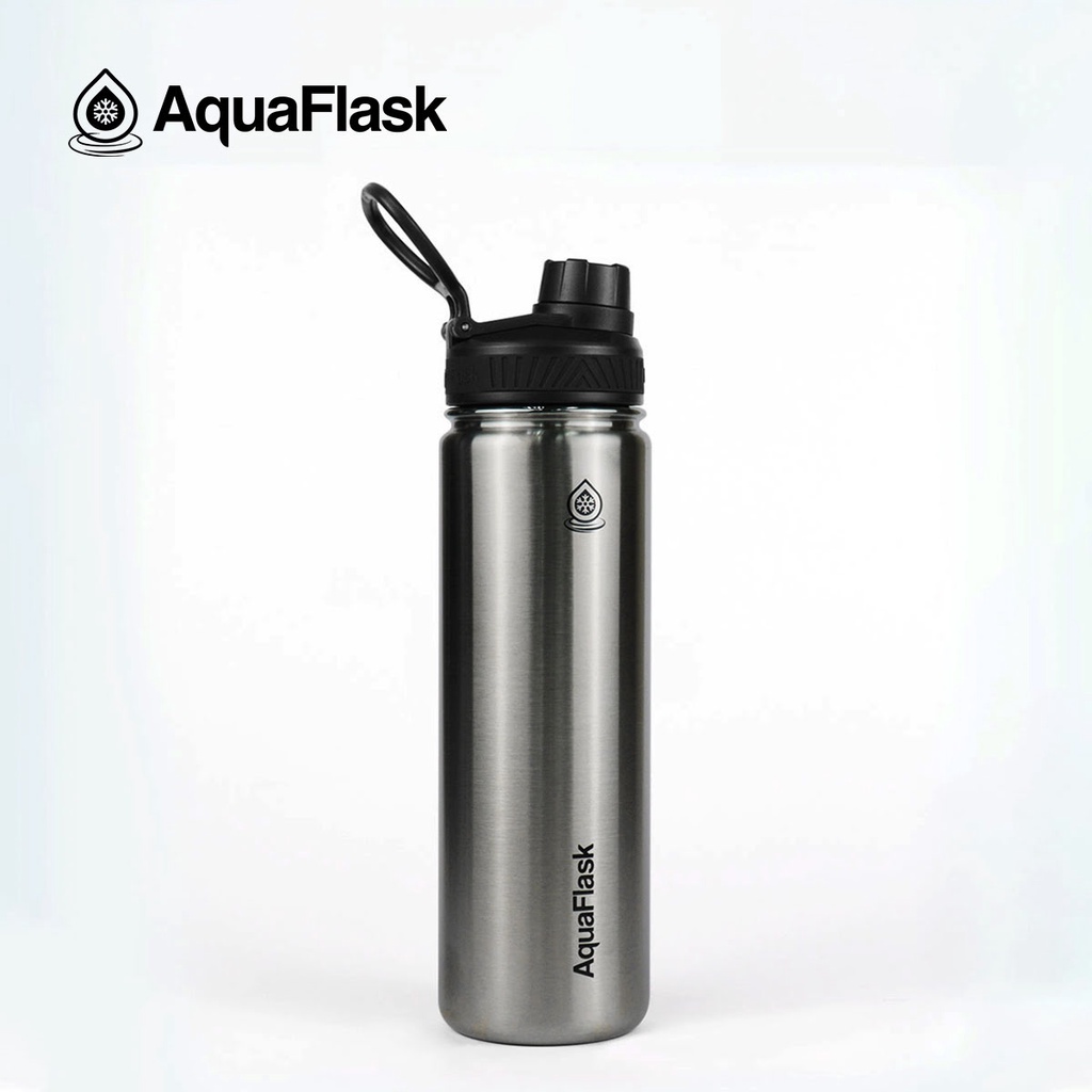 Aquaflask (22oz) Wide Mouth with Spout Lid Vacuum Insulated ...