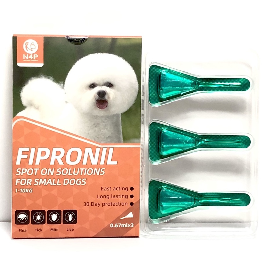 [CLR AGRIVET] N4P FIPRONIL SPOT ON SOLUTIONS FOR CATS / SMALL DOGS