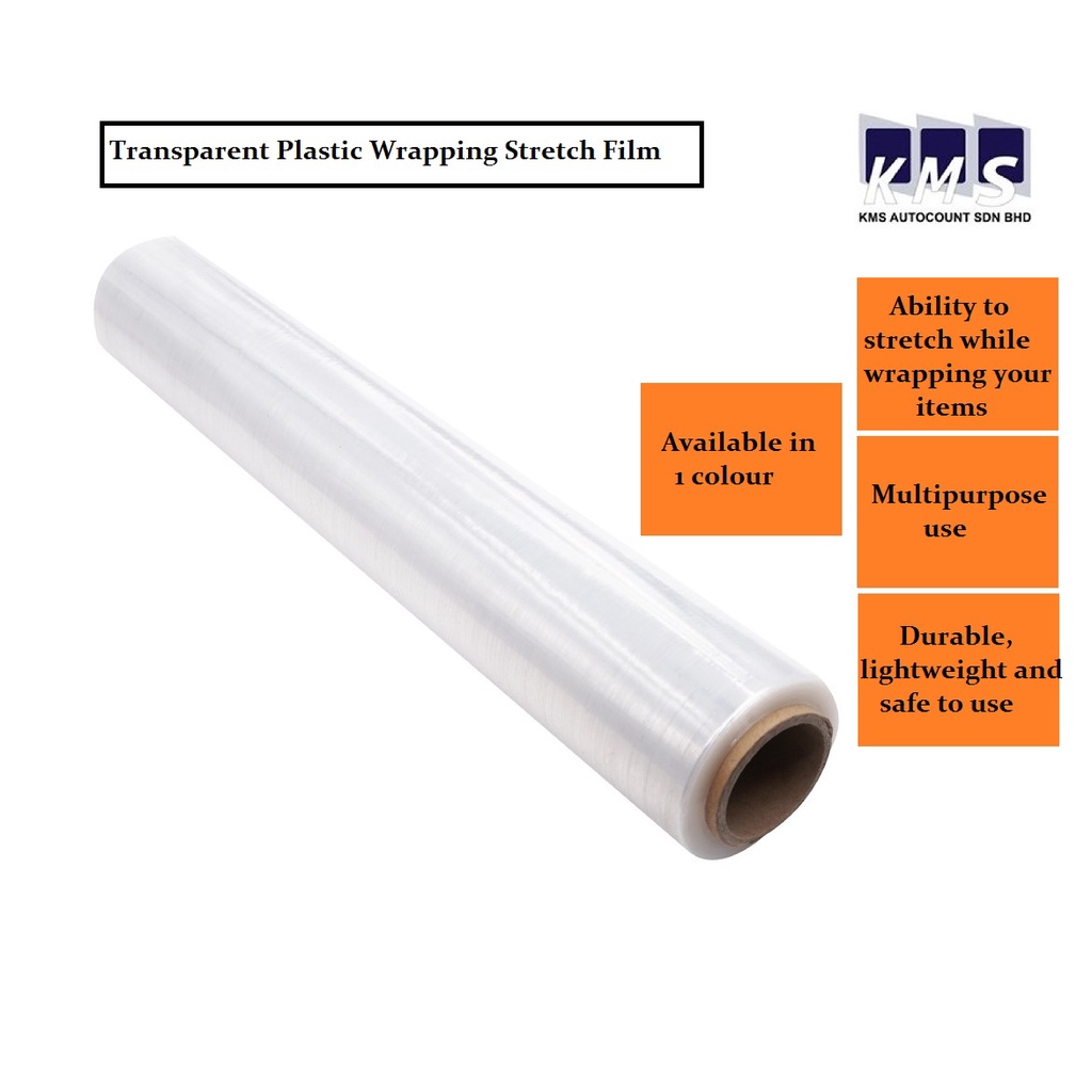Transparent Plastic Wrapping Stretch Film Shopee Philippines