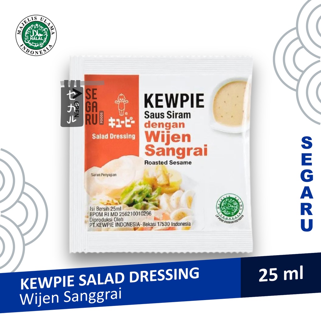 Kewpie Salad Dressing Roasted Sesame, Thousand Island, Spicy Tomato