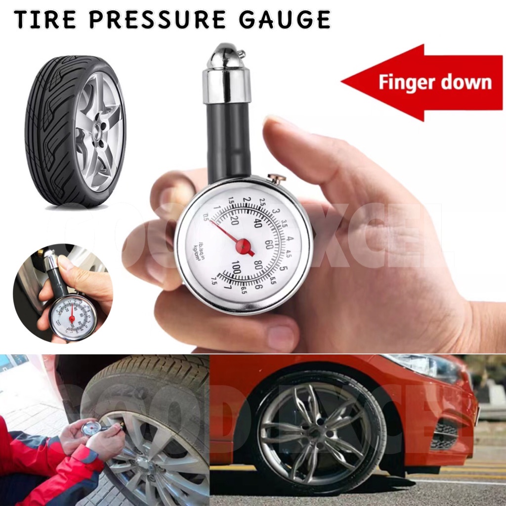 COS (5588) Tire Air Pressure Gauge Auto Car Truck | Shopee Philippines