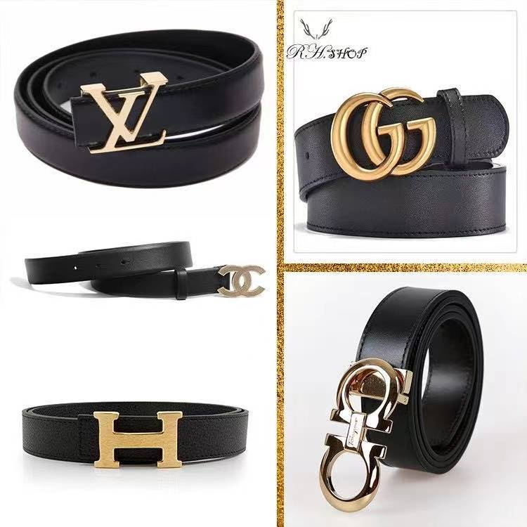 Women Vintage G/C/H/F/L Leather Ladies Fashion Diamond Waist Belt Good ...