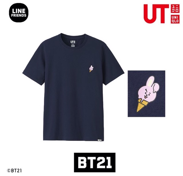 Bt21 X Uniqlo Shirts (Onhand) | Shopee Philippines