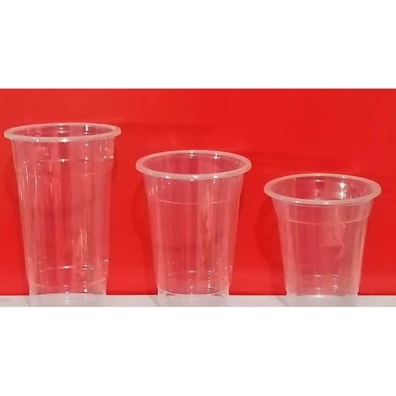Plastic cups Large Medium Small 300pcs.