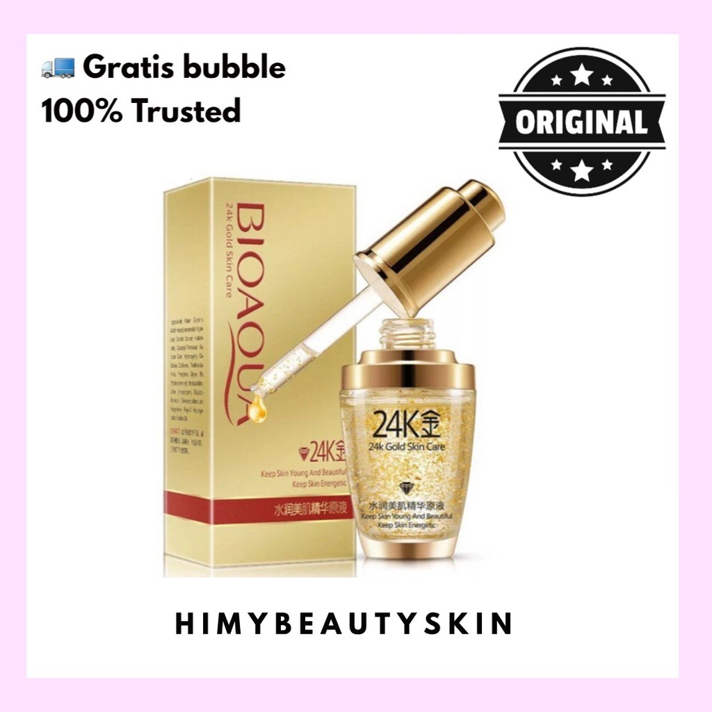 Bioaqua 24k Gold Skin Care Face Serum Moisturizer Essence Himy Shopee Philippines