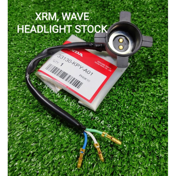 HONDA GENUINE HEADLIGHT SOCKET TMX 155 XRM/WAVE/MIO/ 33130KPYA01 HEADLIGHT SOCKET Shopee
