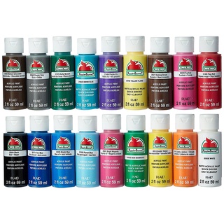 BEST PRICE PLAID Apple Barrel Acrylic Paint 2 oz / 59 mL Mod Podge Gloss  Brilliant Color Craft Gloss Art Various Colors Black White Red Blue Green  Yellow Brown Neon