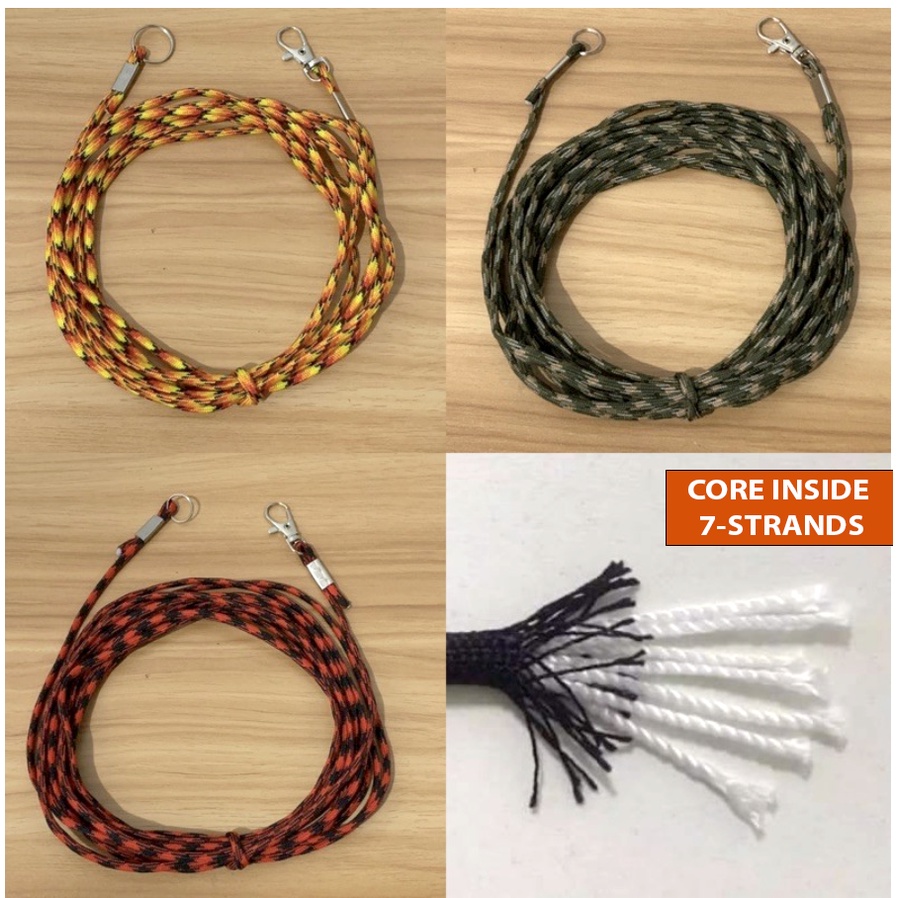 BIRD LEASH 6ft/9ft/12ft/18ft/30ft Hi-quality String l RING NOT INCLUDED ...