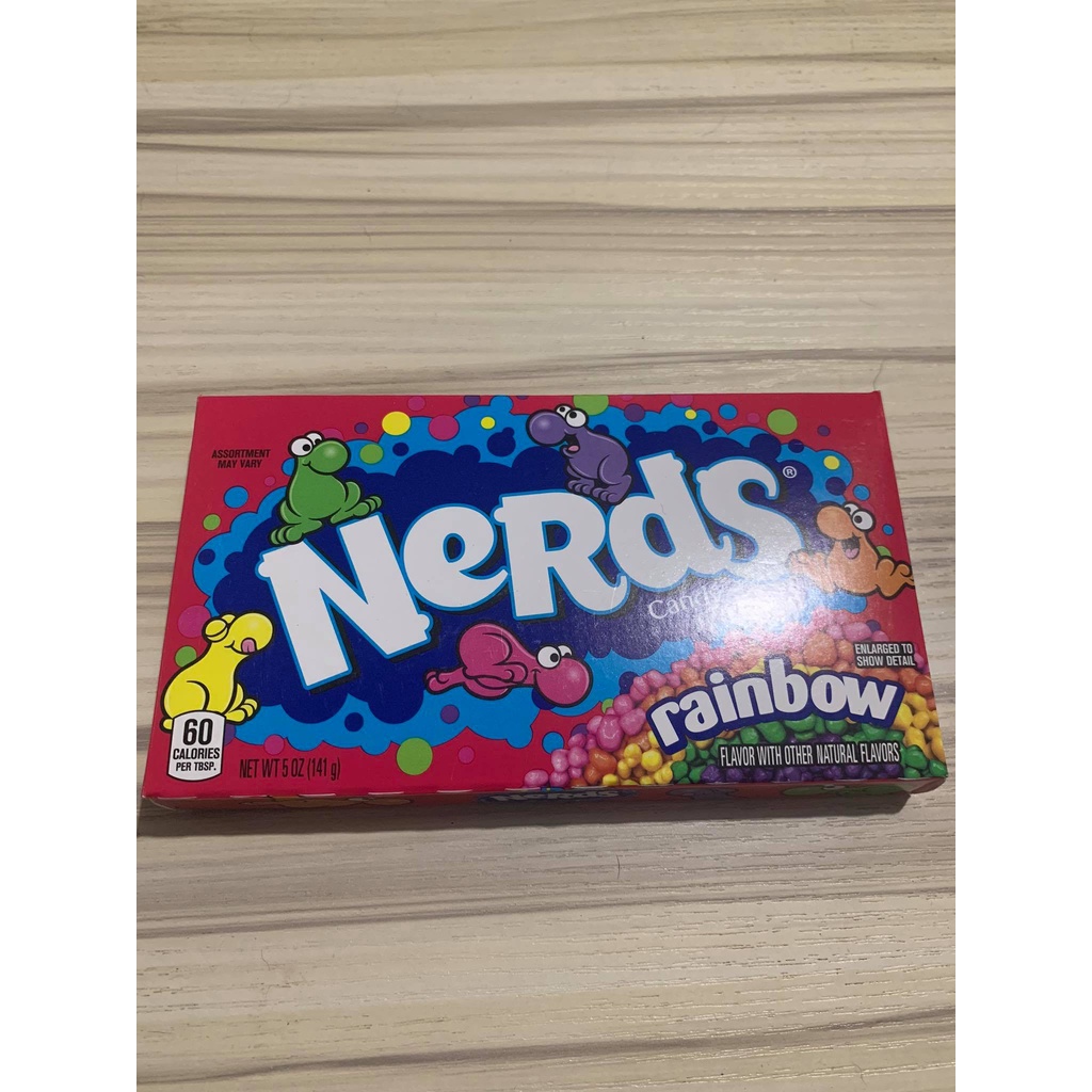 Wonka Rainbow Nerds Candy 141.7g | Nerds Candy Grape & Strawberry ...