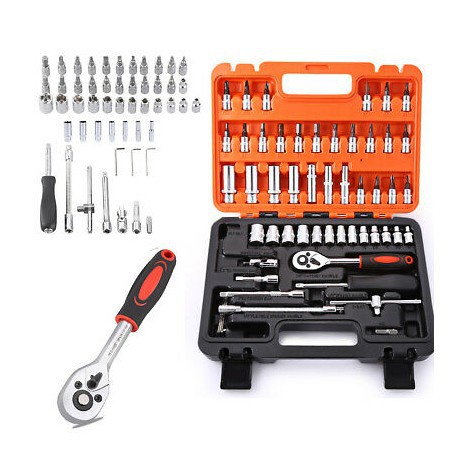 Pcs Tools Socket Wrench Set Car Tools Set Torque Wrench Tool Box Set