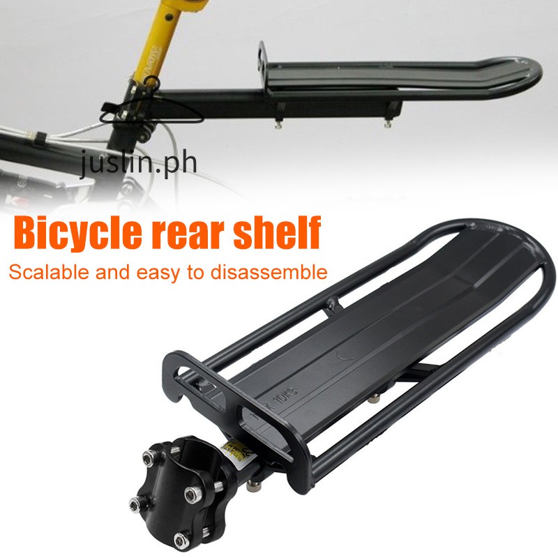 Mountain Bike Bicycle Telescopic Rear Rack Quick Release Bike Cargo ...