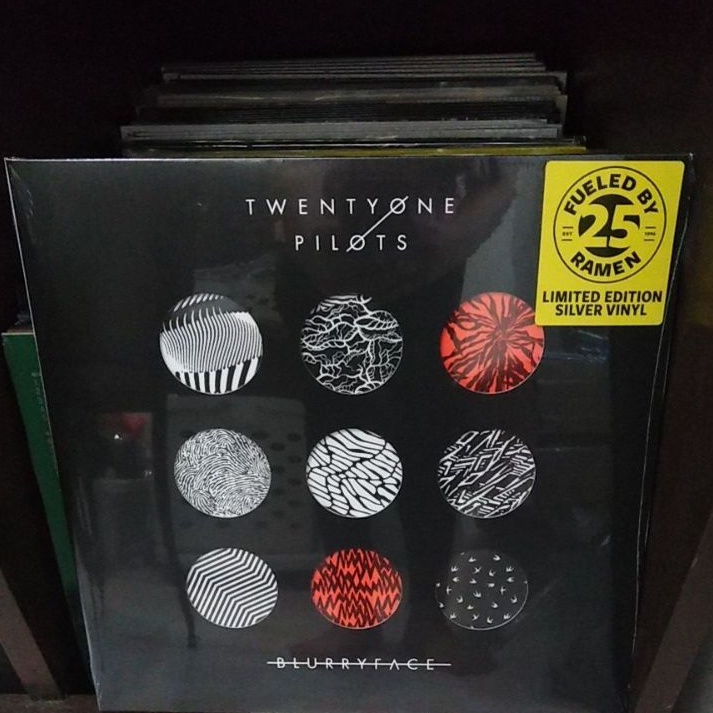 Twenty One Pilots Blurryface Silver Vinyl Shopee Philippines