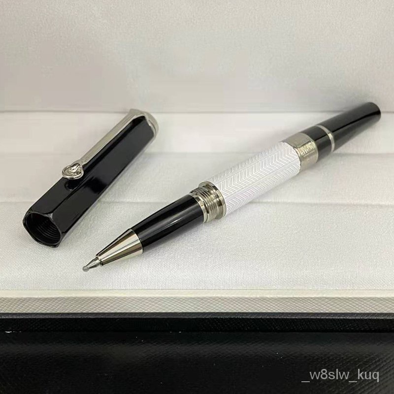 2021 luxury mb MONTE Great Writer Series William Shakespeare Korean Blance  ink Roller Pen No Box lZ