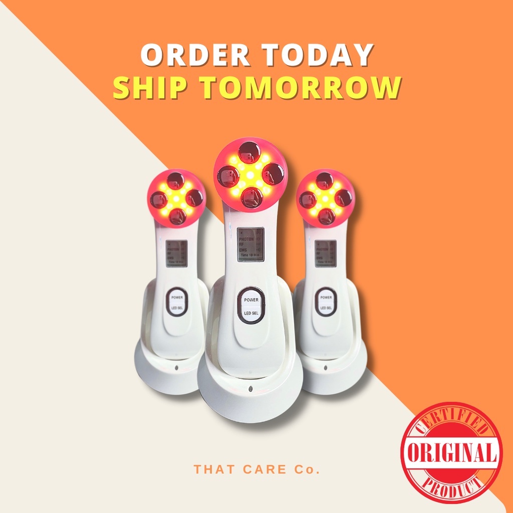 RF Portable Radio Frequency Slim Face Skin Tightening Facelift LED ...
