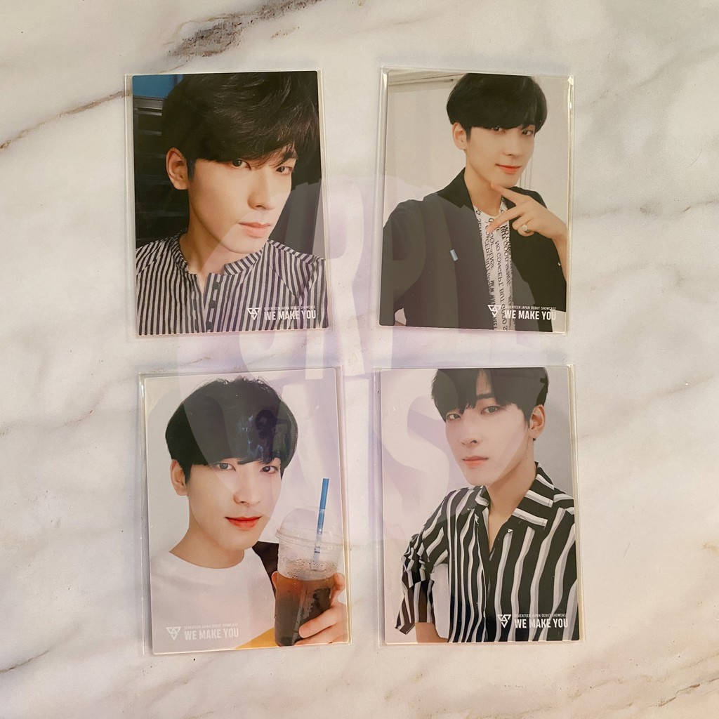 SEVENTEEN We Make You Wonwoo Selca Trading Card Set Venue Limited