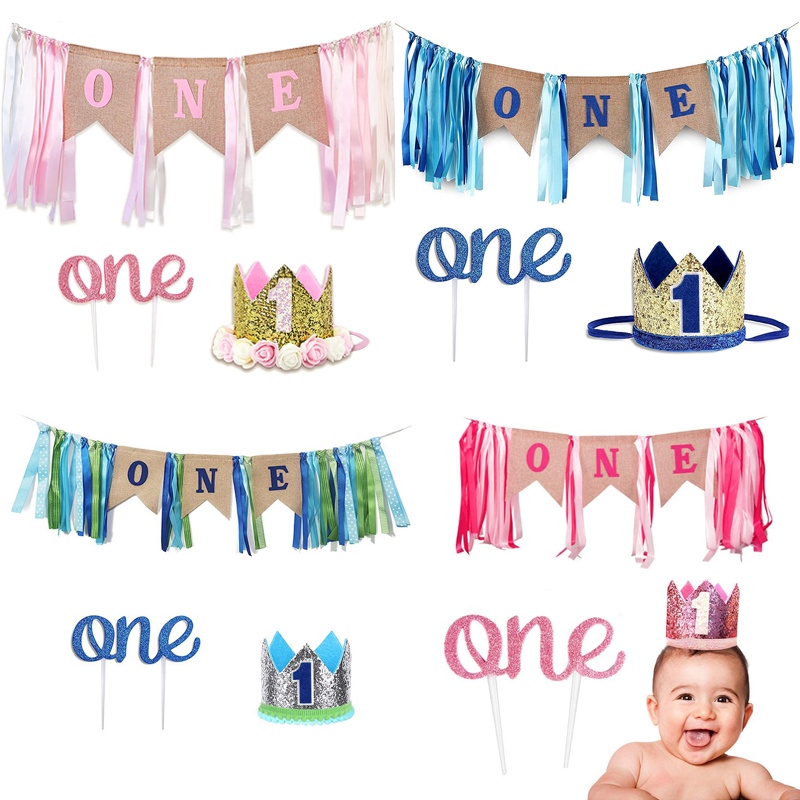 Holzfäller 1. Geburtstag Dekoration Set – Buffalo Plaid Banner, Monats-Foto-Banner, Cake Topper, Ballons