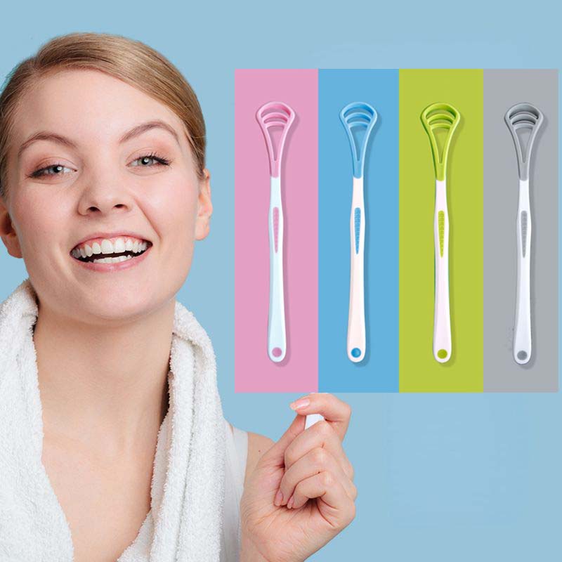 Tongue Brush Tongue Cleaner Scraper Cleaning Tools Tongue Scraper for
