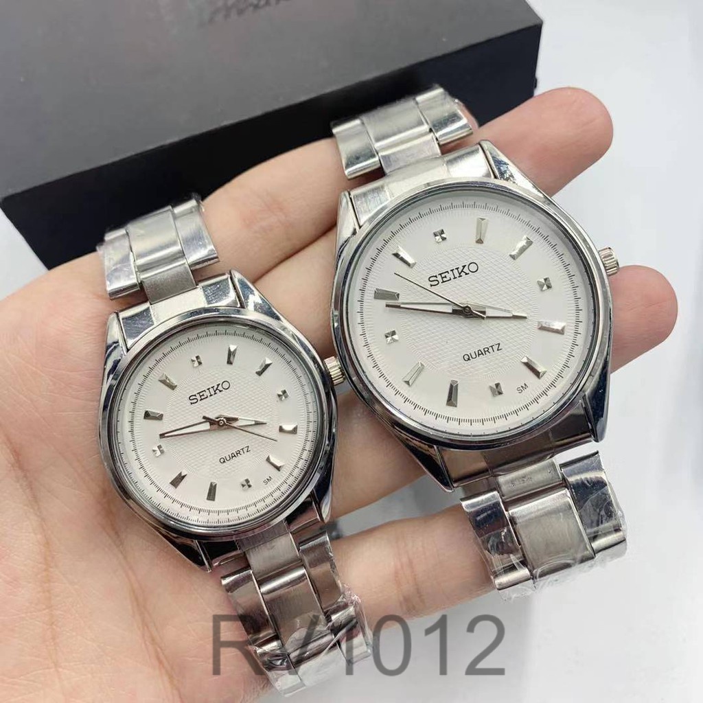 RV 1012 Seiko Minimalist Men s Women s Metal Relo Jewelry Watch