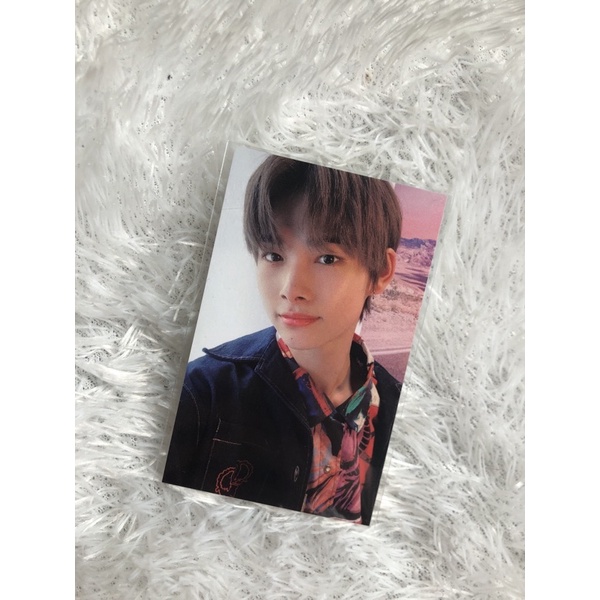 Photocard pc ni-ki enhypen holiday package little wishes sweatshirt ...