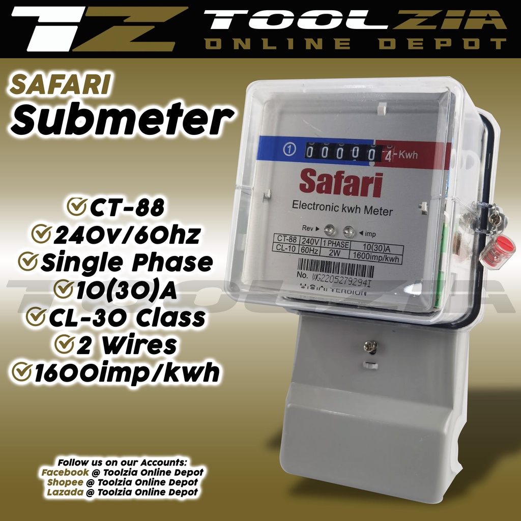 SUBMETER SAFARI 10(30) 1 Light | Shopee Philippines