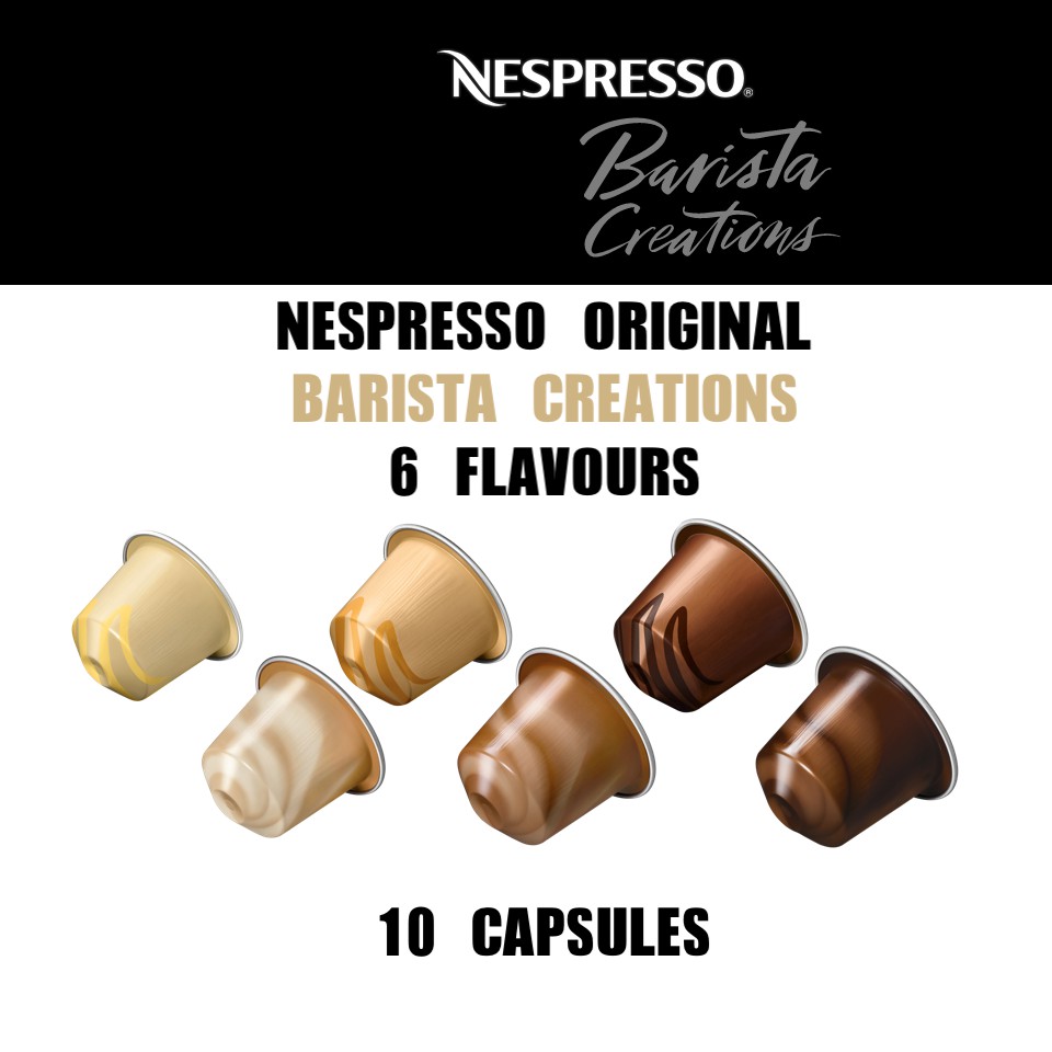 NESPRESSO Original Barista Creations Coffee Capsules (9 Flavors) 10