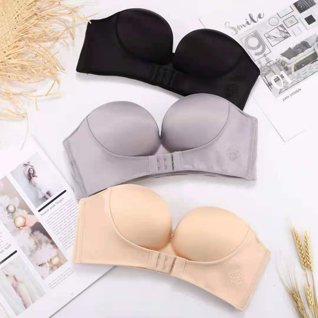 Seamless Bra Strapless Push Up Bras For Women Wire Free