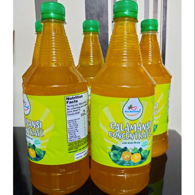 Calamansi Concentrate 1Liter with wild honey | Shopee Philippines