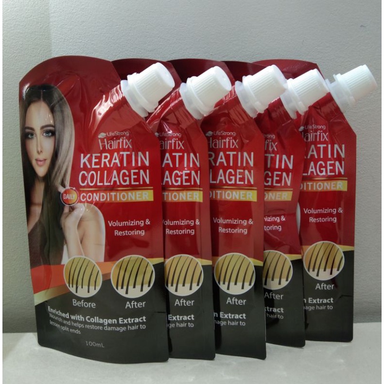 Hairfix keratin collagen conditioner 100ML Shopee Philippines