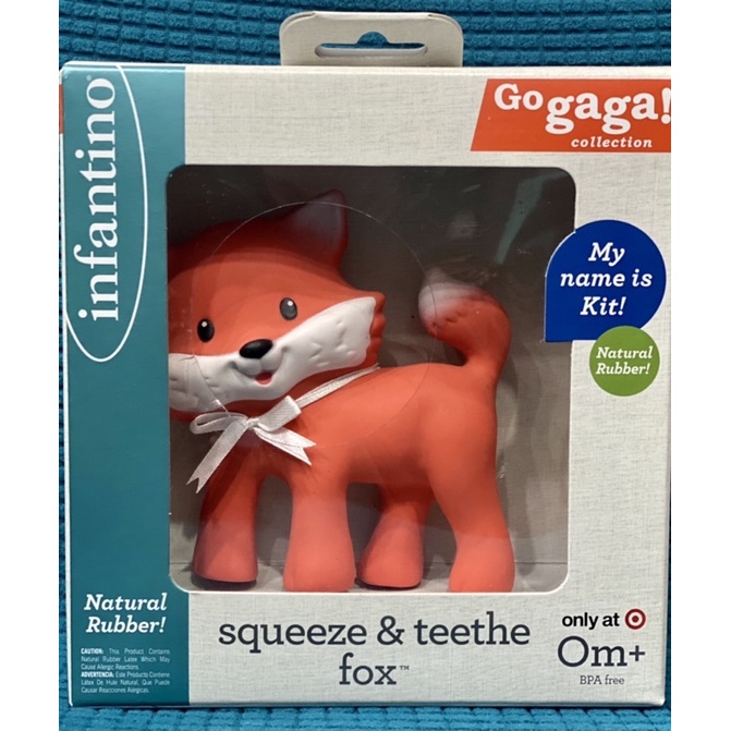 Infantino fox teether online