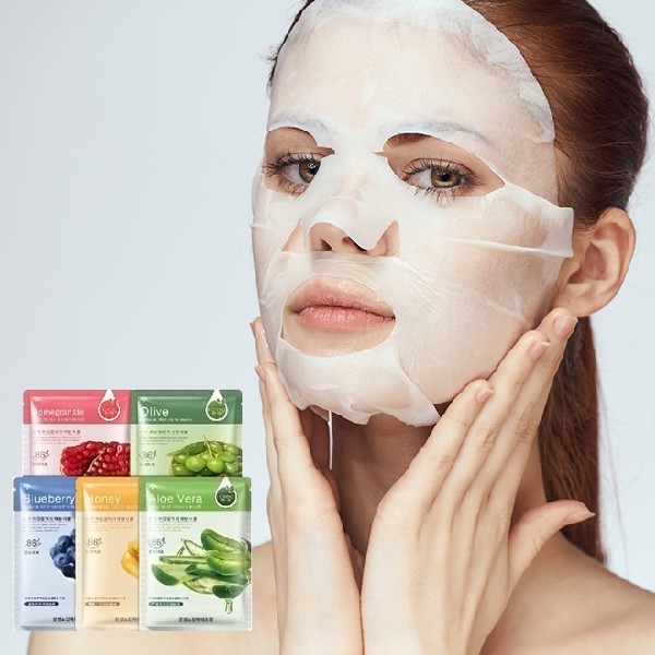 Facial Mask Skin Care Korean Style Face Mask Natural Essence Moisturizing  Facial Yazi