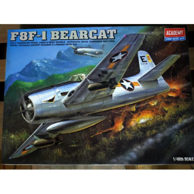 Vintage F8F-1 Bearcat Scale Model Kit 1:48 Scale | Shopee Philippines