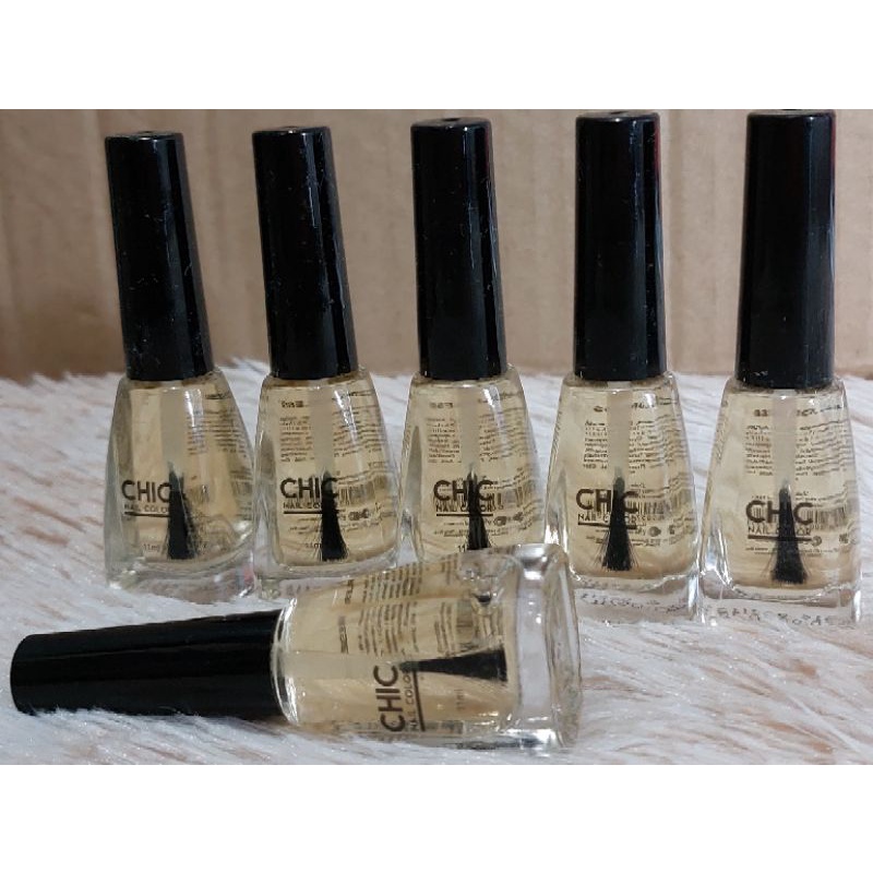 CHIC nail polìsh colorless 11ml | Shopee Philippines
