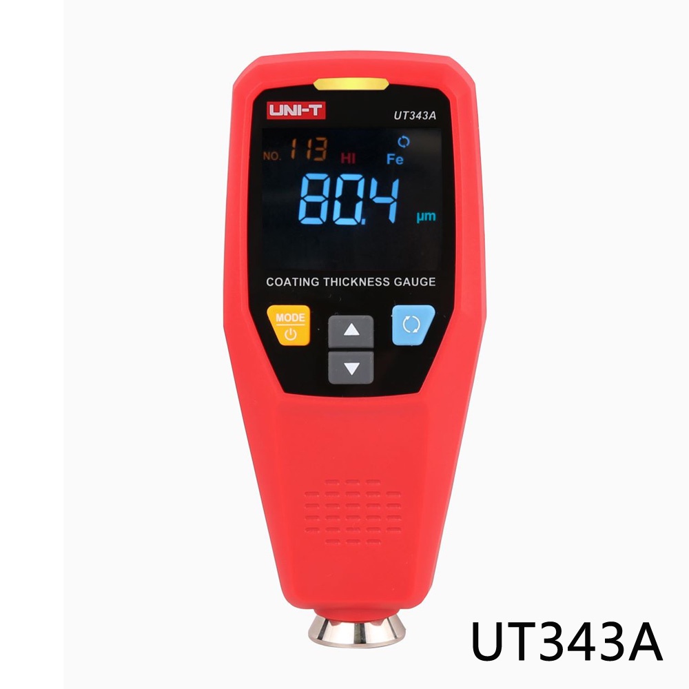thumbnail image 2 of UNI-T UT343D Coating Thickness Gauge - 0-1250µm Ferrous & Non-Ferrous 2 of 5