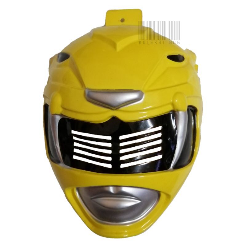 Vintage Saban Yellow Power Rangers Mask | Shopee Philippines