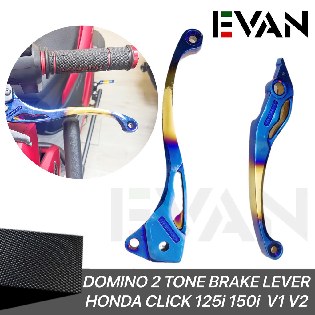 Domino 2 Tone Brake Lever For Honda Click 125i 150i v1 v2 Made IN