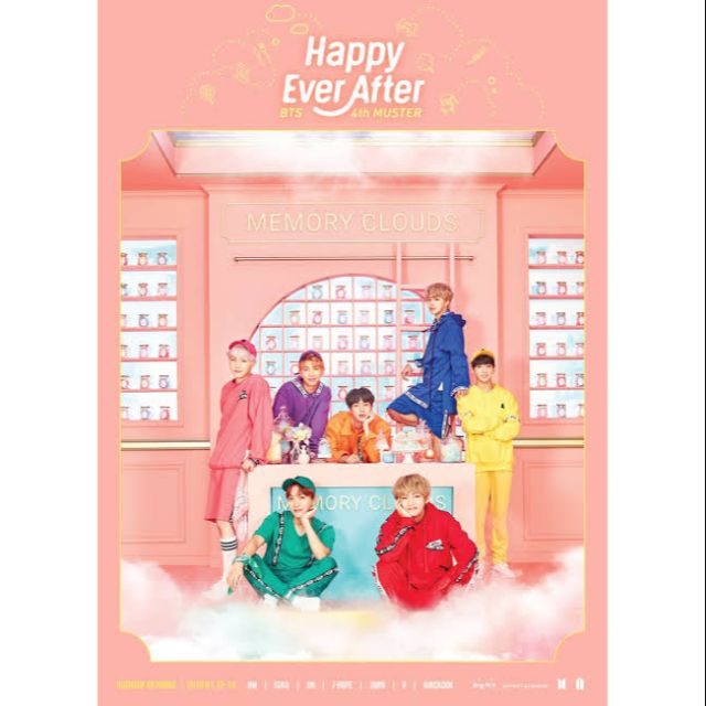 BTS 4th Muster: Happy Ever After DVD onhand | Shopee Philippines