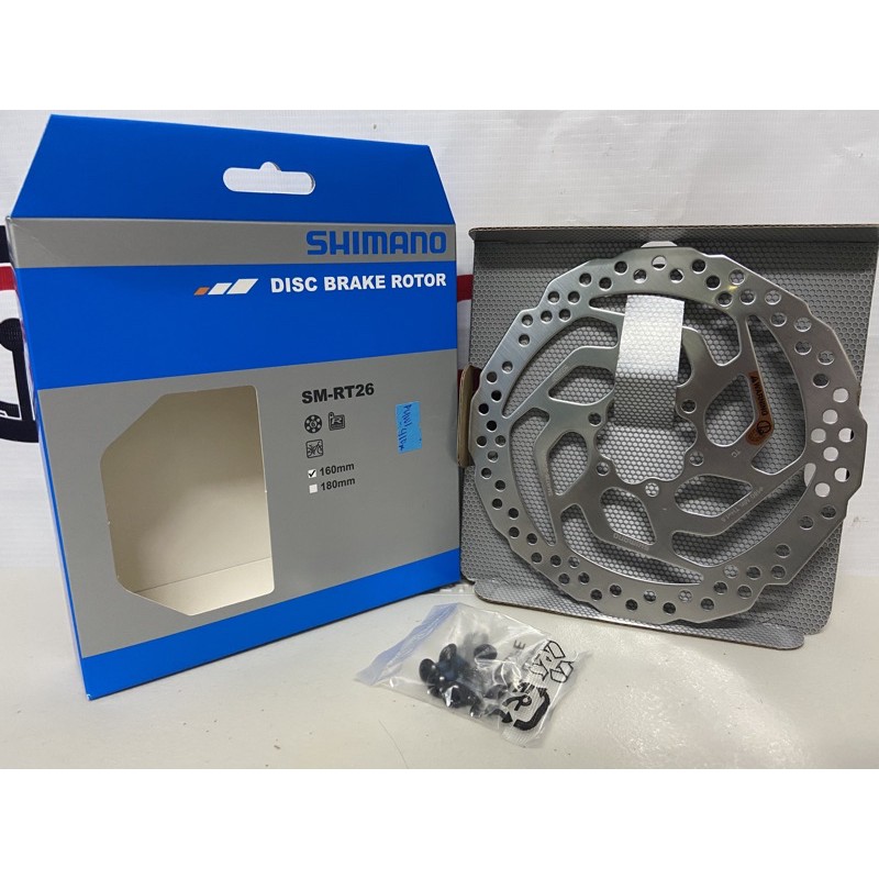 (pc) Disc Rotor Shimano RT26 Authentic (box) | Shopee Philippines