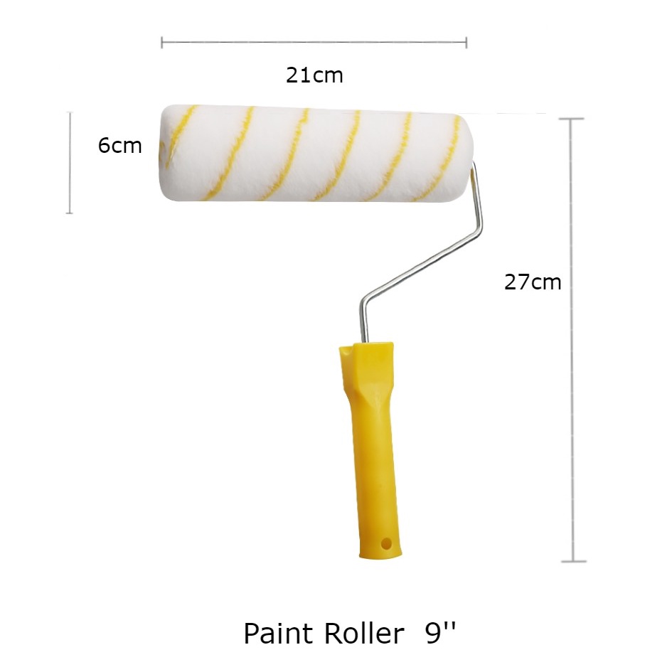 Paint Roller Brush Roller Cotton size 7" , 9'' Shopee Philippines