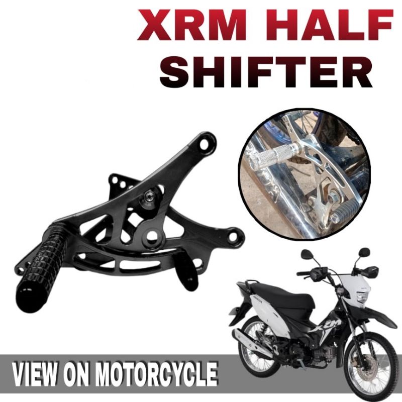 Xrm 100/110/125 Footrest Half Shifter Shopee Philippines