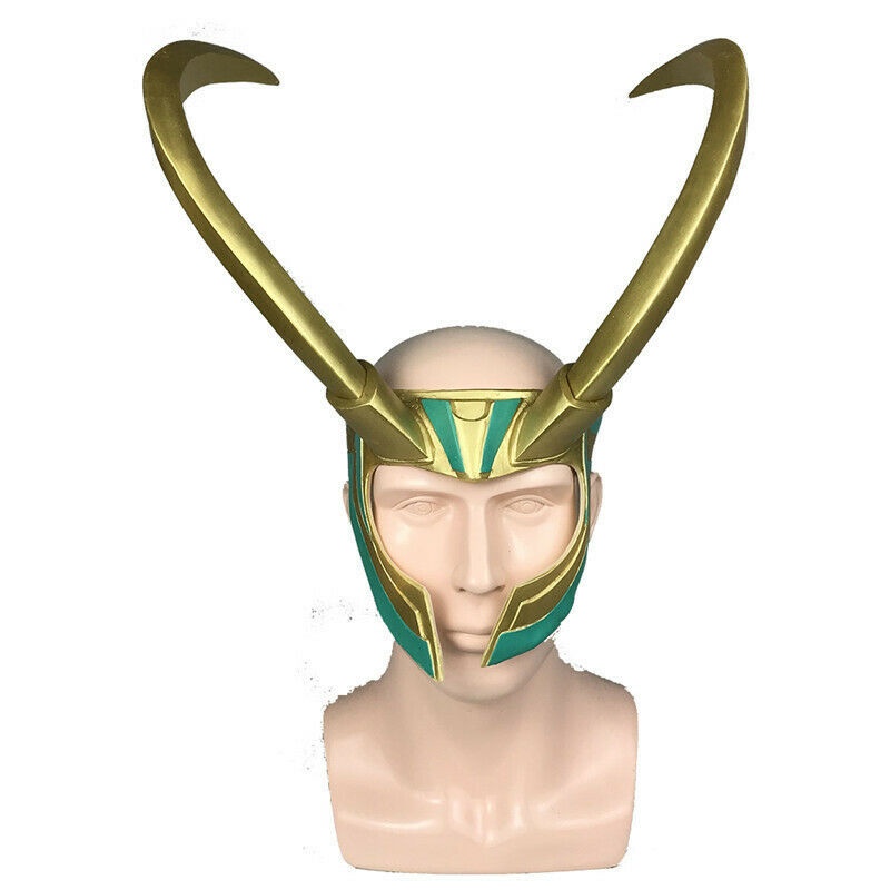 Thor 3 Ragnarok Loki Helmet Crown Cosplay Prop Accessorie Masquerade ...