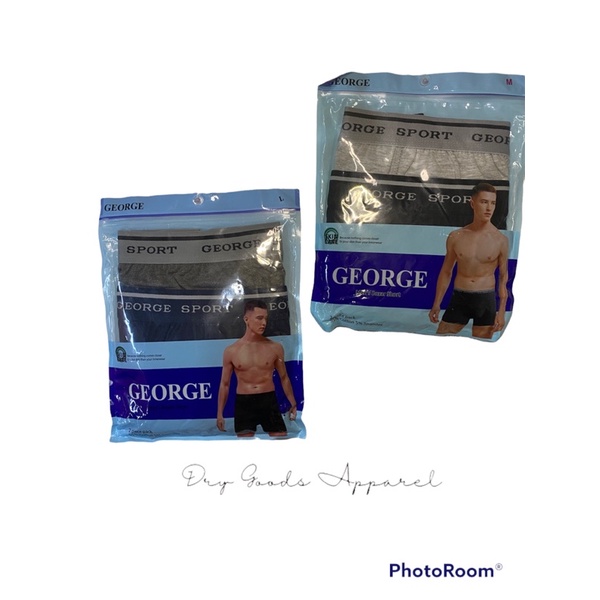 George Boxer Short 2in1 | Shopee Philippines